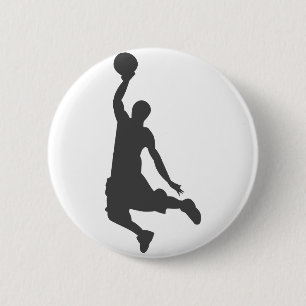 Chapa Redonda De 5 Cm Slam Dunk