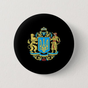 Chapa Redonda De 5 Cm Slava Ukraini Logotipo de Ucrania Ropa Regalos Ucr