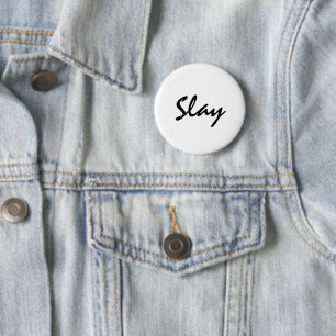 Chapa Redonda De 5 Cm Slay Modern Trendy
