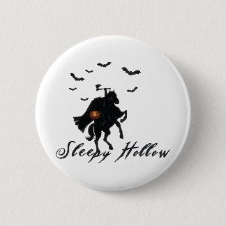 Chapa Redonda De 5 Cm Sleepy Hollow Headless Horseman