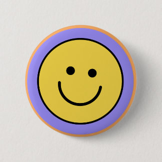 Chapa Redonda De 5 Cm Smiley face button