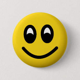 Chapa Redonda De 5 Cm smilie