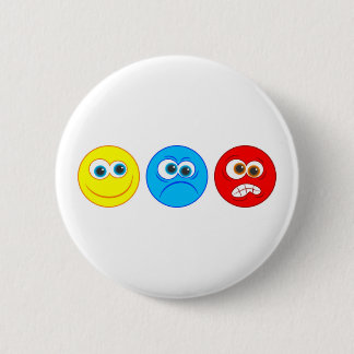 Chapa Redonda De 5 Cm Smilies