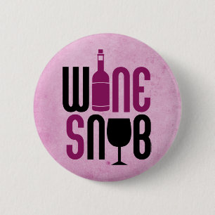 Chapa Redonda De 5 Cm Snob del vino