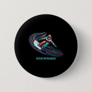 Chapa Redonda De 5 Cm Snowbird Utah Snowboarding