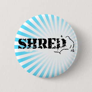 Chapa Redonda De 5 Cm snowboard. shred.