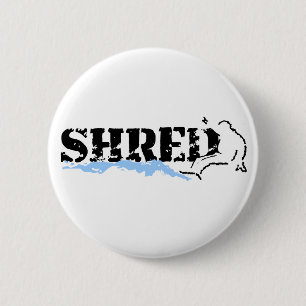 Chapa Redonda De 5 Cm snowboard. shred.