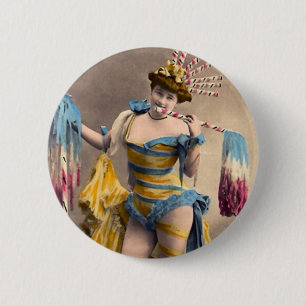 Chapa Redonda De 5 Cm Sobre el patriótico superior