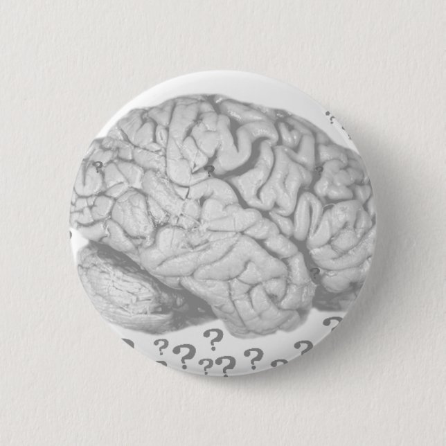 Chapa Redonda De 5 Cm Sobrecarga del cerebro_ (Anverso)