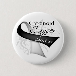 Chapa Redonda De 5 Cm Sobreviviente - Cáncer de Carcinoides