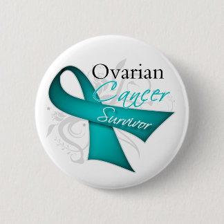 Chapa Redonda De 5 Cm Sobreviviente - Cáncer de ovario