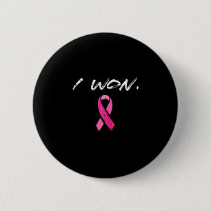 Chapa Redonda De 5 Cm Sobreviviente de cáncer de mama ganó conciencia de