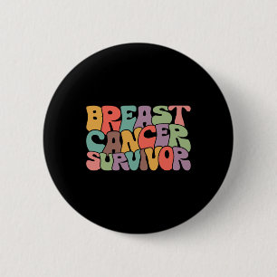 Chapa Redonda De 5 Cm Sobreviviente de cáncer Guerrero de Concienciación