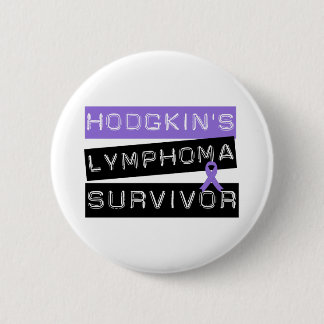 Chapa Redonda De 5 Cm Sobreviviente de linfoma de Hodgkin