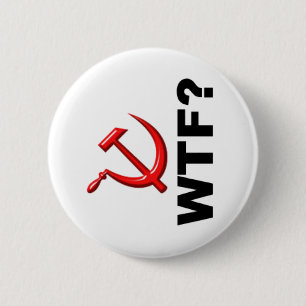 Chapa Redonda De 5 Cm ¿Socialismo? ¿WTF?