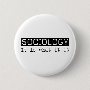 Chapa Redonda De 5 Cm Sociología es