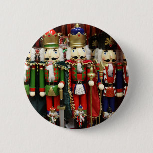 Chapa Redonda De 5 Cm Soldados de Navidad Cascanueces