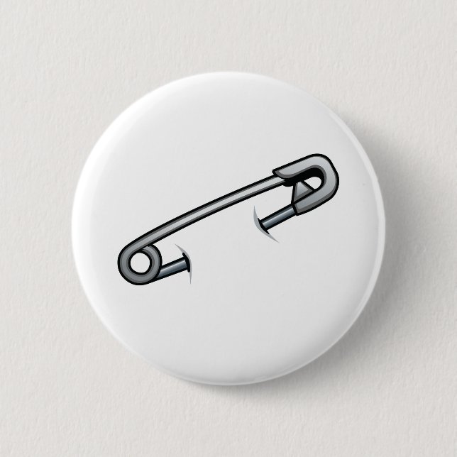 Chapa Redonda De 5 Cm Solidaridad del perno de seguridad (Anverso)