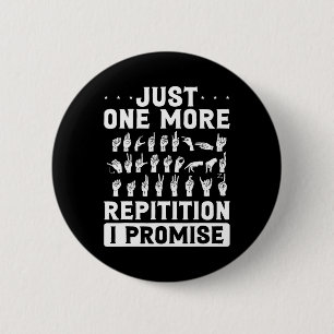 Chapa Redonda De 5 Cm Sólo Una Reclamación Más Que Prometo Diseño Para S