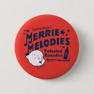 Chapa Redonda De 5 Cm Soluciones Porky MERRIE MELODIES™ 2