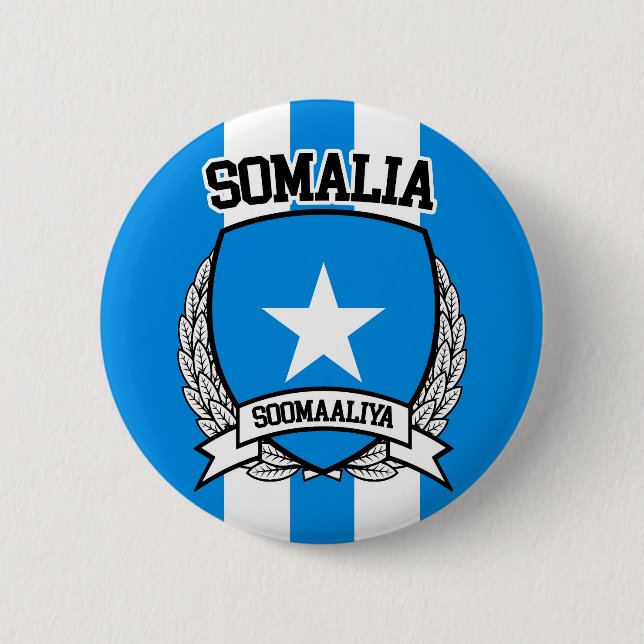 Chapa Redonda De 5 Cm Somalia (Anverso)