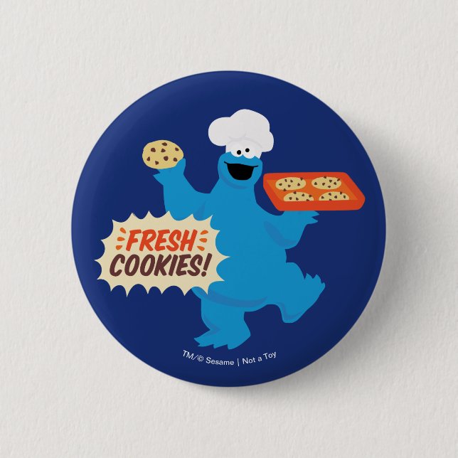 Chapa Redonda De 5 Cm ¡Somos Comilones | ¡Galletas Frescas! (Anverso)