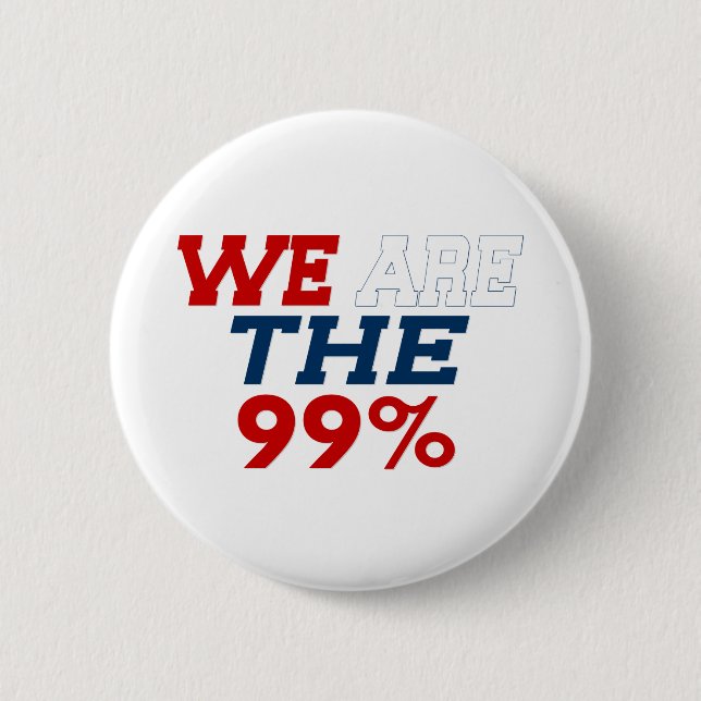CHAPA REDONDA DE 5 CM SOMOS LOS 99% (Anverso)