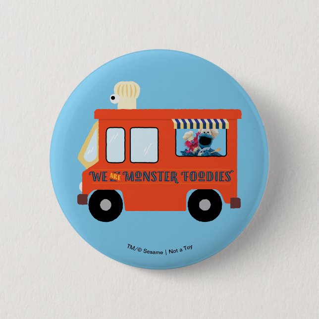 Chapa Redonda De 5 Cm Somos monstruosos (Anverso)