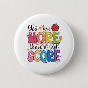 Chapa Redonda De 5 Cm Son Más Que Un Equipo De Prueba De Puntuación De P