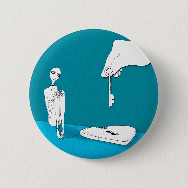 Chapa Redonda De 5 Cm son solamente pulseras, bebé (Anverso)