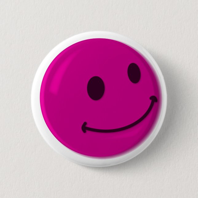 CHAPA REDONDA DE 5 CM SONRIENTE (Anverso)