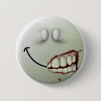 Chapa Redonda De 5 Cm Sonrisa espeluznante