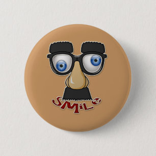 Chapa Redonda De 5 Cm sonrisa gruesa