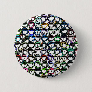 Chapa Redonda De 5 Cm Sonrisas