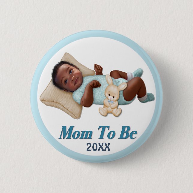 Chapa Redonda De 5 Cm Sonrisas dulces - Mamá Para Ser (Anverso)