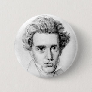 CHAPA REDONDA DE 5 CM "SOREN KIERKEGAARD"
