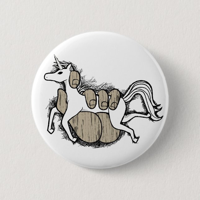 Chapa Redonda De 5 Cm Sosténgase firmemente a su sueño (Anverso)