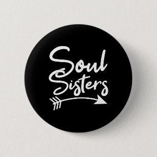 Chapa Redonda De 5 Cm Soul Hermanas Mejor Amistad Amiga Amiga Dice Bff