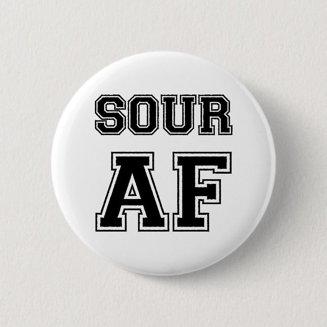 CHAPA REDONDA DE 5 CM SOUR AF (Anverso)