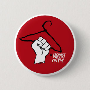 Chapa Redonda De 5 Cm soutien pour l'ivg