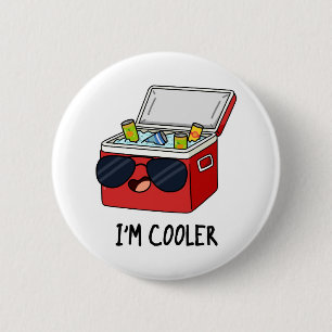 Chapa Redonda De 5 Cm Soy Cooler Funny Ice Cooler Box Pun