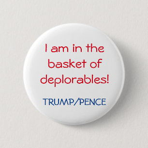 Chapa Redonda De 5 Cm Soy DEPLORABLE