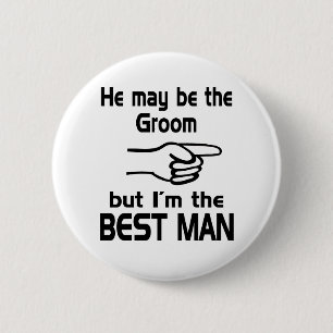 Chapa Redonda De 5 Cm Soy el mejor hombre