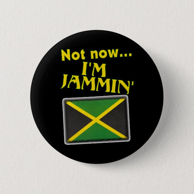 Chapa Redonda De 5 Cm Soy Jammin (Anverso)