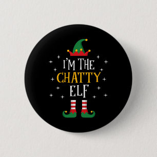 Chapa Redonda De 5 Cm Soy la familia de regalos divertidos de navidad de