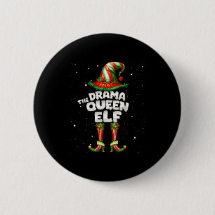 Chapa Redonda De 5 Cm Soy La Reina del Drama Elfo Familia Grupo Coincide