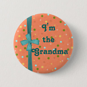 Chapa Redonda De 5 Cm "Soy las burbujas de la abuela" - modificadas para
