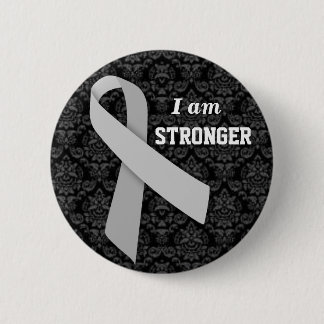 Chapa Redonda De 5 Cm Soy más fuerte que MS