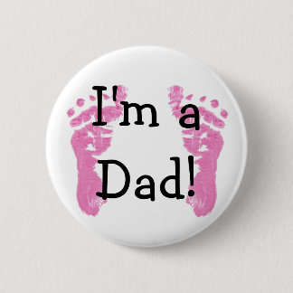 Chapa Redonda De 5 Cm ¡Soy papá!