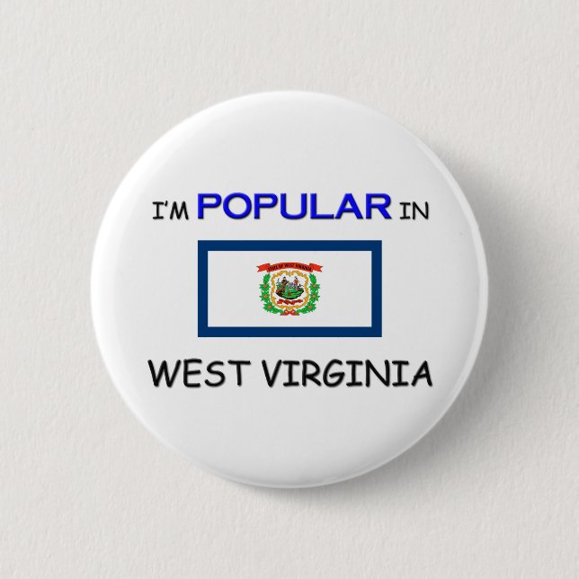 Chapa Redonda De 5 Cm Soy popular en VIRGINIA OCCIDENTAL (Anverso)